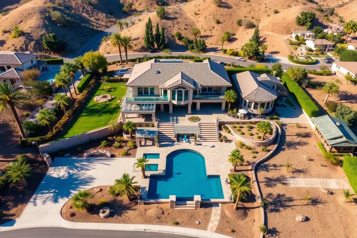 Highland Estate Aerial